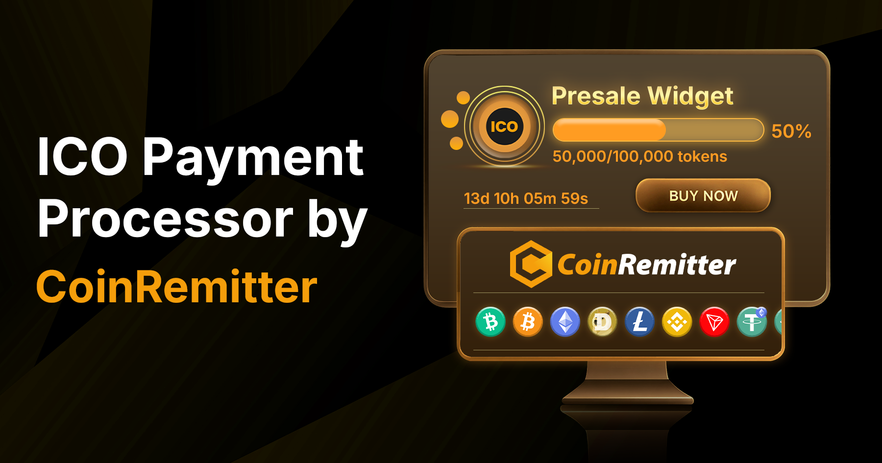 ICO Payment Processor - Accept Crypto Payments for Your ICO | Coinremitter